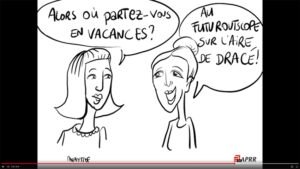 Animation dessin de presse lors d'une convention