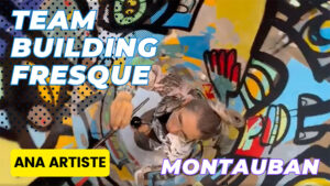 Le team building fresque à Montauban par My Art Box est une animation sobre idéale pour la RSE